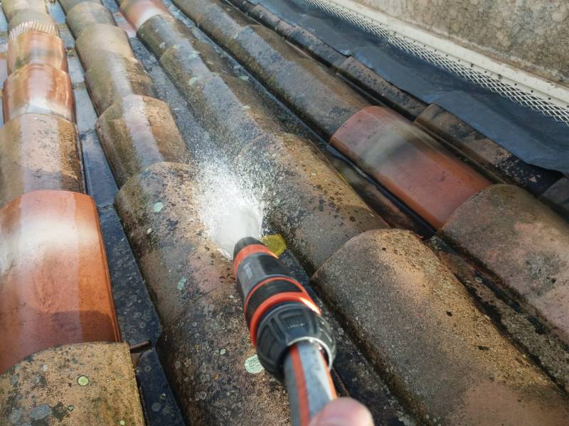 Arrosages en toiture