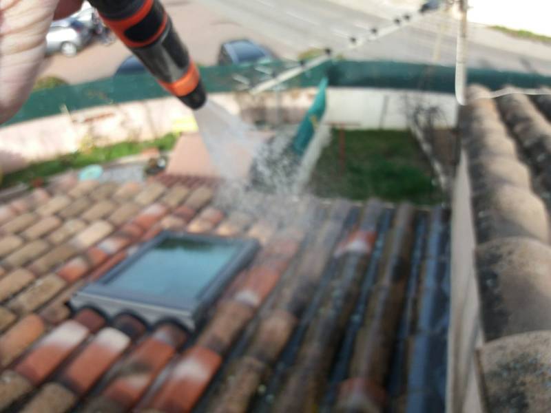 Arrosages en toiture