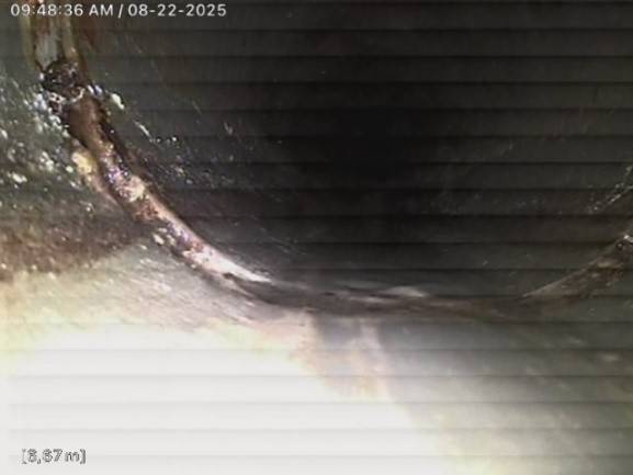 Collage défectueux sur le réseau d'évacuation des eaux usées