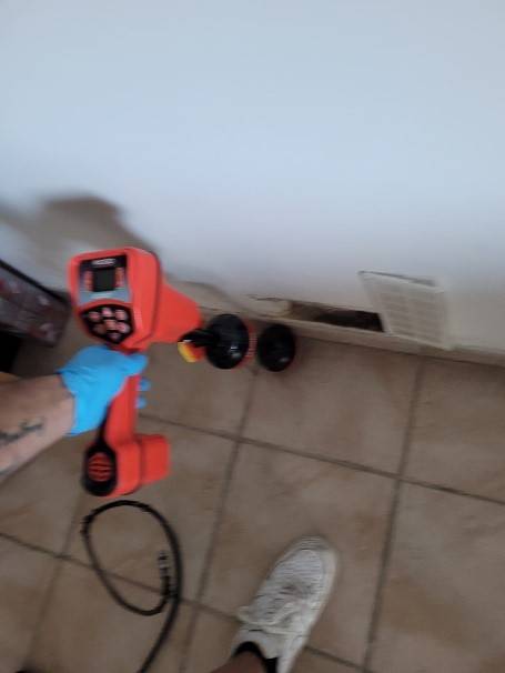 Localisation du défaut identifié sur le réseau logement Antibes