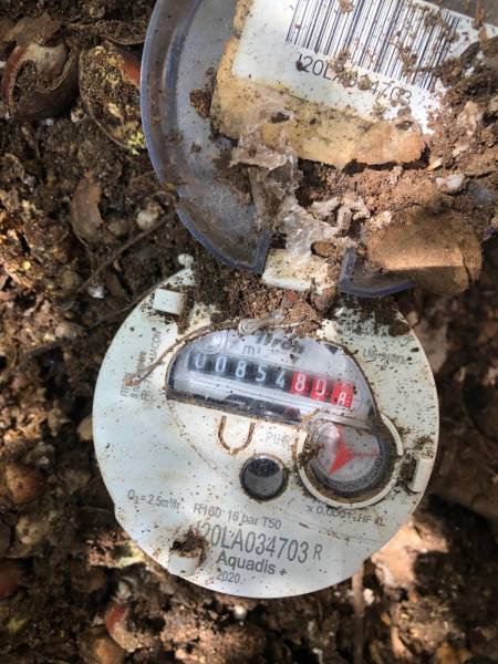 Top compteur afin d evalider la consommation d'eau de manière continu